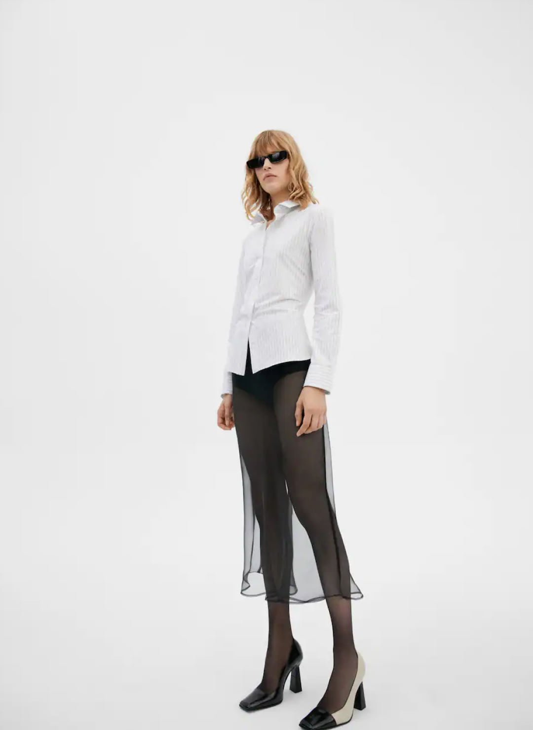 Slim fit striped cotton shirt – Image 3