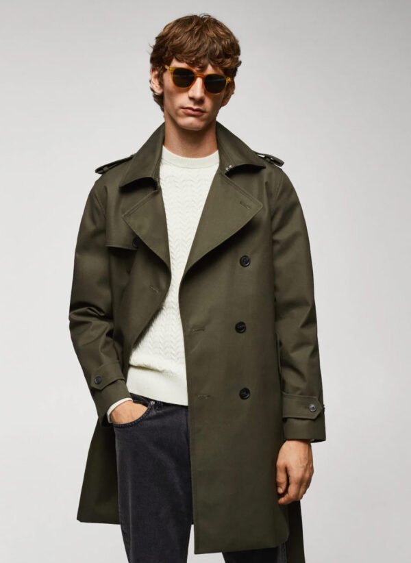 Classic water-repellent trench coat – Image 2